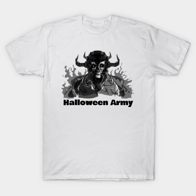 Halloween Army T-Shirt by alialbadr